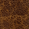 swatch of cognac colored antiqued leather